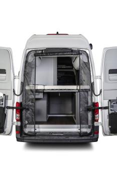 VanQuito Moskitonetz Heck MAN TGE / VW Crafter / Grand California ab 2017 - fine mesh